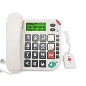 Telèfon de gran corda de botó gran